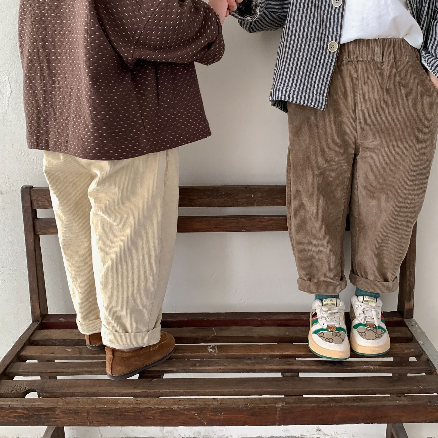 Boys Corduroy Pants -Coffee