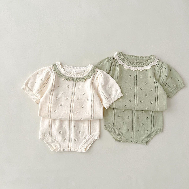 Baby Knit Set-Ivory