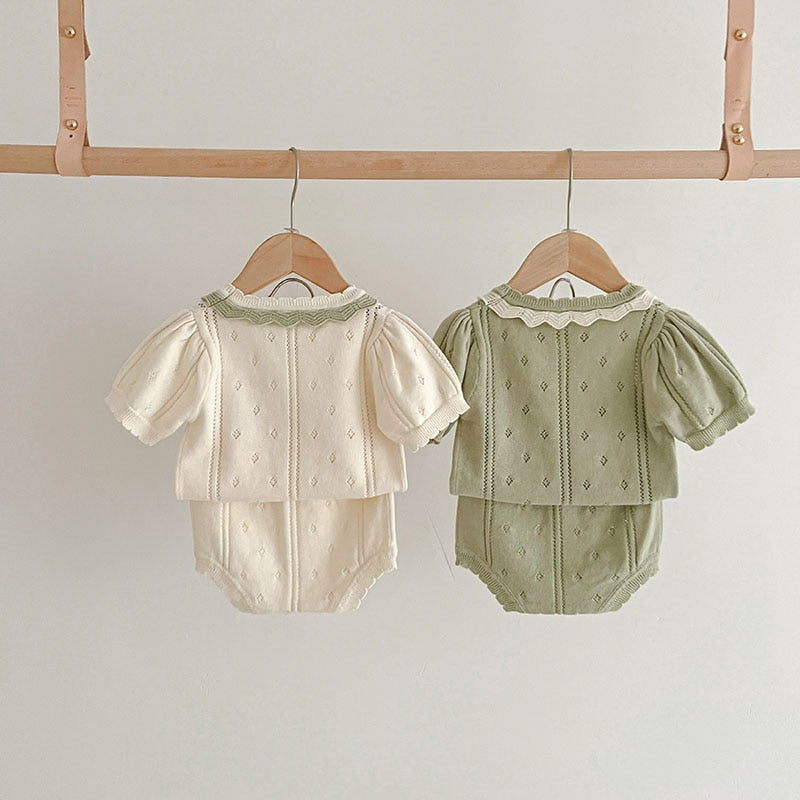 Baby Knit Set-Ivory