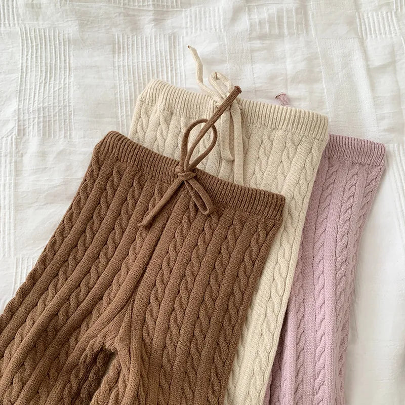 Girls Knit Sweater  -Blush